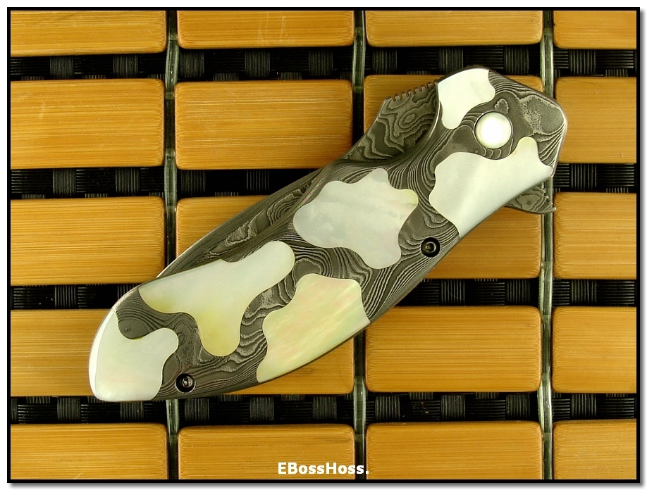 Ken Onion Deluxe Taboo - Damascus & MOP
