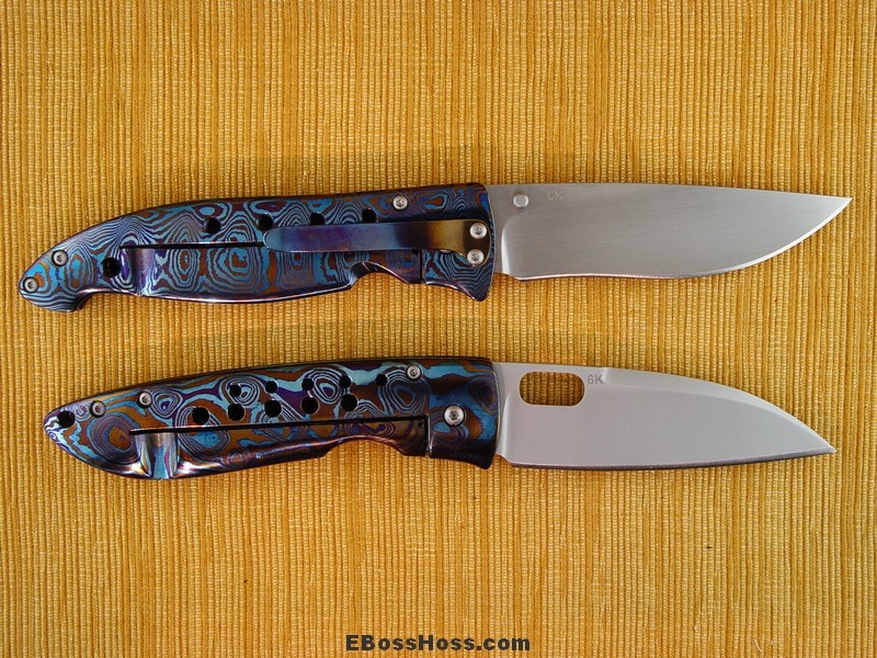 Tom Mayo Timascus Folders