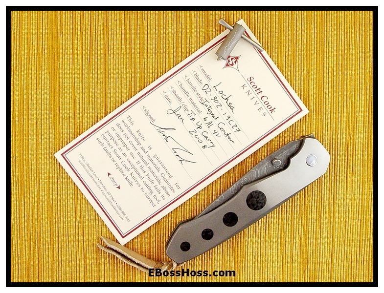 Scott Cook Deluxe Lochsa