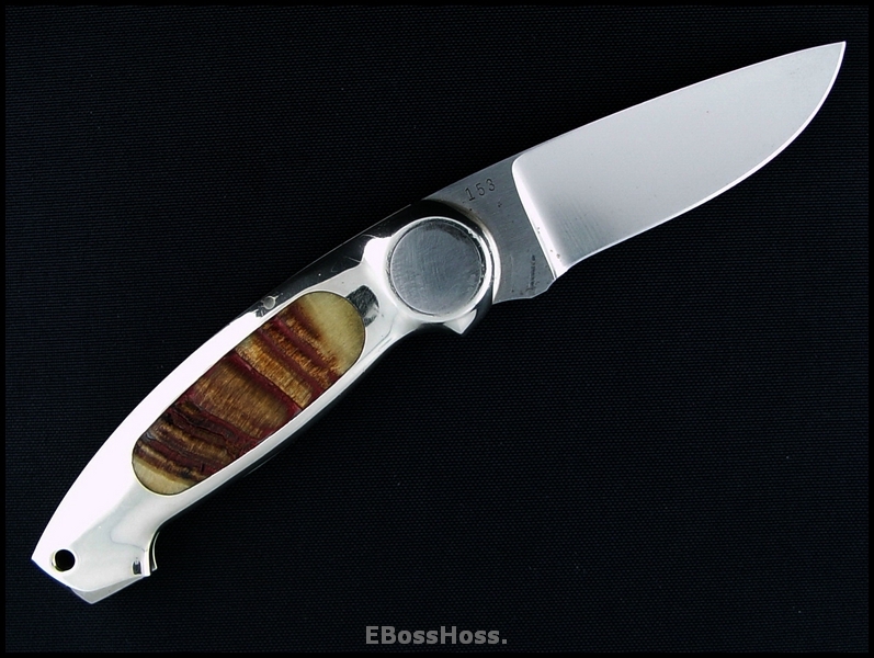 Jimmy Lile Button Lock Folding Hunter