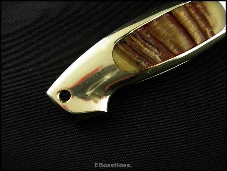 Jimmy Lile Button Lock Folding Hunter