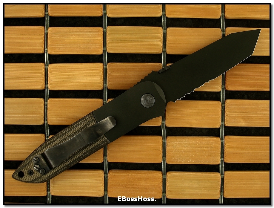 Ernie Emerson CQC-6 Black Blade w/ Serrations