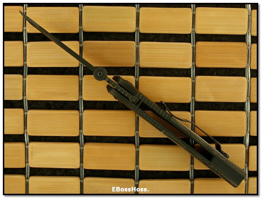Ernie Emerson CQC-6 Black Blade w/ Serrations