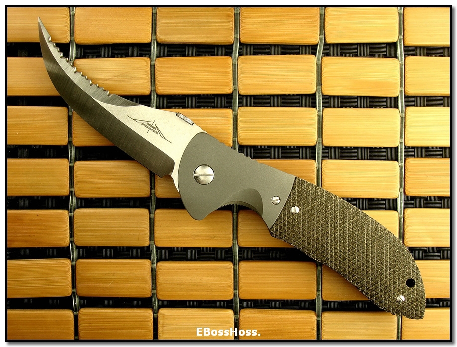 Ernie Emerson Checkered Bolstered Rhino