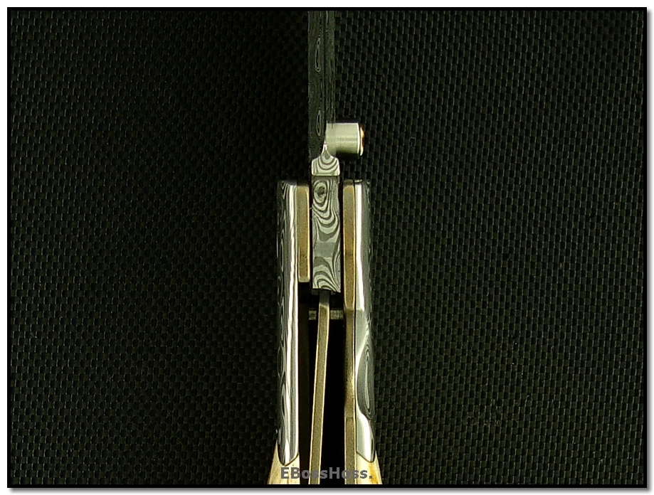 Charles Marlowe Deluxe Bulldog - Stag & Damasteel