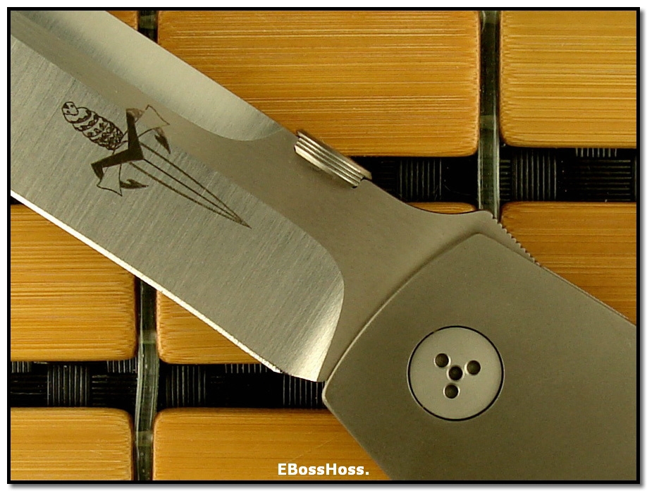 Microtech / Terzuola ATCF D/A - w/Hand- Ground satin blade