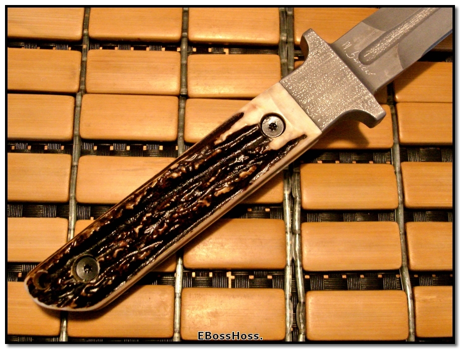 Mick Strider Stag-Handled Integral Short-Sword Dagger