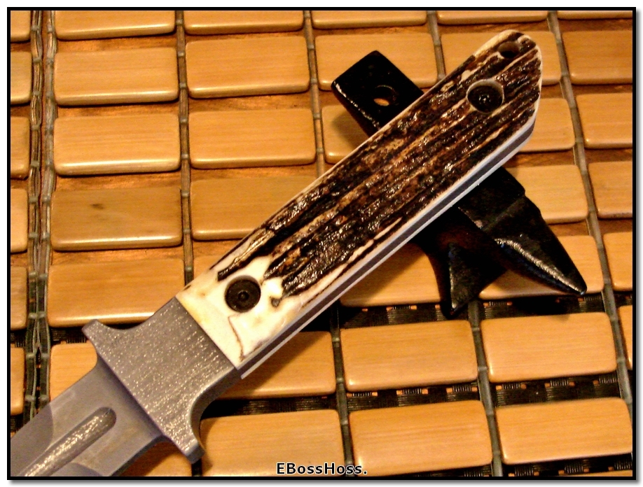 Mick Strider Stag-Handled Integral Short-Sword Dagger