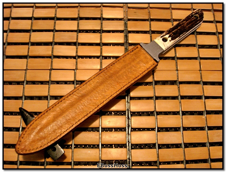 Mick Strider Stag-Handled Integral Short-Sword Dagger