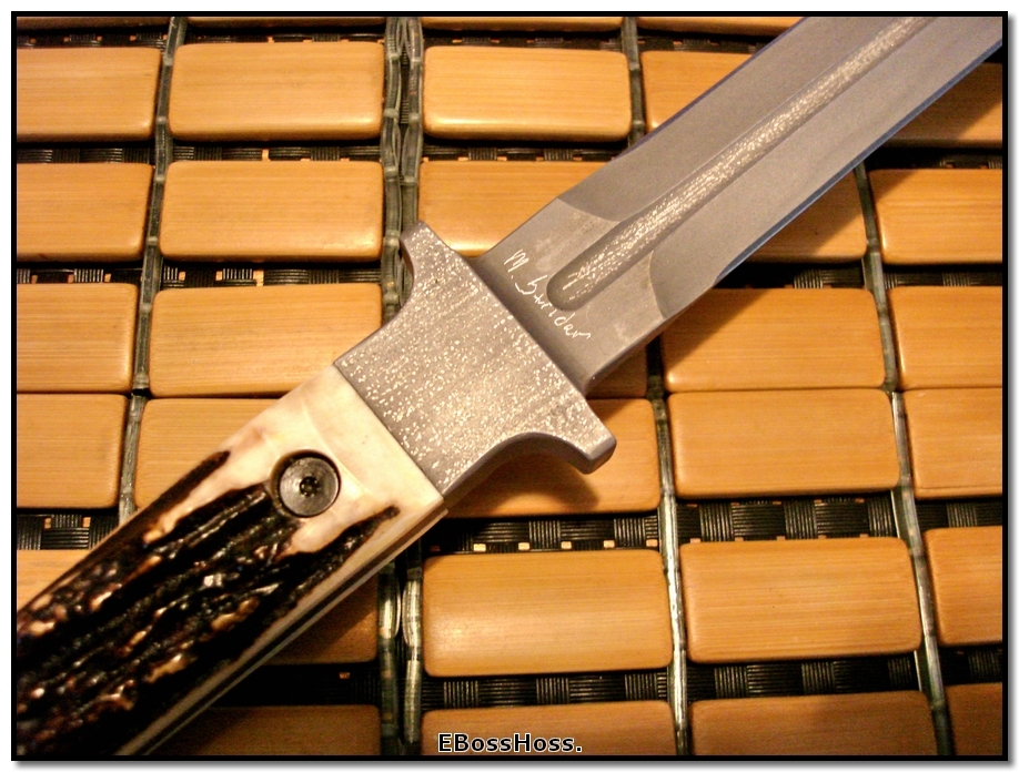 Mick Strider Stag-Handled Integral Short-Sword Dagger