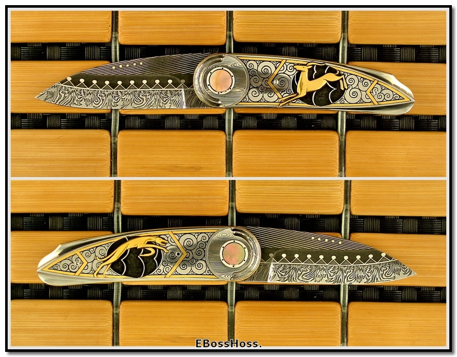 Owen Wood Art Deco Wharnecliffe - George, Tim Engraved