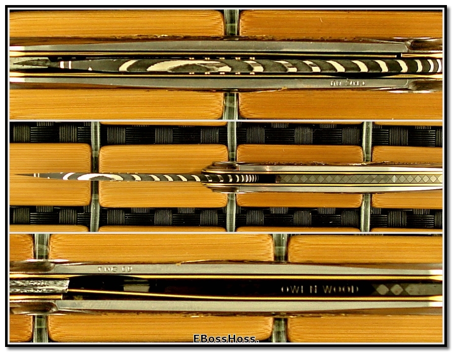 Owen Wood Art Deco Wharnecliffe - George, Tim Engraved