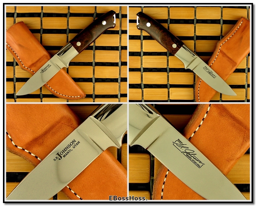 S.R. Johnson Classic Drop Point Hunter
