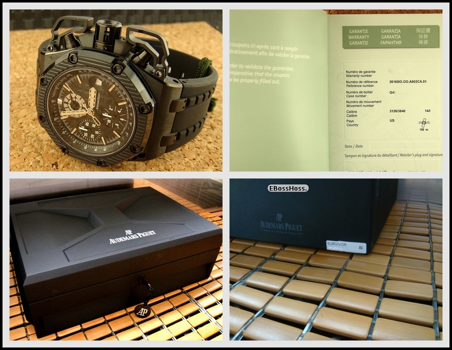 AP Royal Oak Offshore Survivor Chronograph