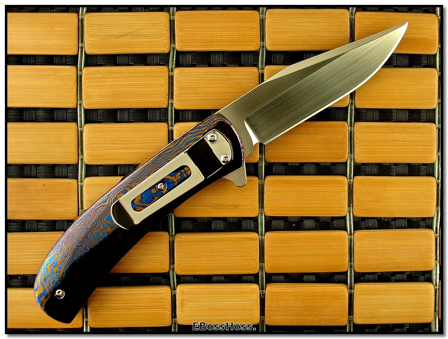 Phil Boguszewski Classic Prototype - Timascus Scales