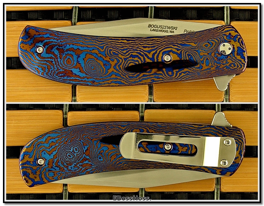 Phil Boguszewski Classic Prototype - Timascus Scales