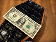 Greg Everett Hand-made Black Gator "Coffin" Box
