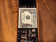 Greg Everett Hand-made Black Gator "Coffin" Box