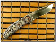 D.B. Fraley 5-in. Bladed Deluxe Torrent engraved by CJ Cai