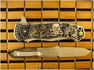 D.B. Fraley Super Deluge Masterfully Engraved by CJ Cai