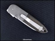 Ernie Emerson Checkered Halfmoon Lefty CQC- 6
