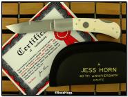 Jess Horn 40th Anniversary Lockback Folding Knife