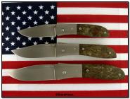 Kit Carson 3 Custom Rag Micarta Model 4s