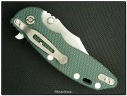 Rick Hinderer XM-18 Linerlock Custom Ground Bowie