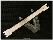 Bill Ruple 3 3/8" Antique Tortoise Wharncliffe Whittler