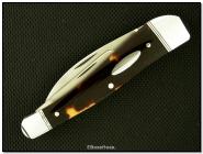 Bill Ruple 3 3/8" Antique Tortoise Wharncliffe Whittler