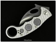 Ernie Emerson Custom Karambit Silver Shadow