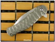  Cucchiara Dorado Flipper Framelock -- Chipped Titanium