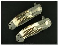 D.B. Fraley Deluxe XXL Stag Double-Bolstered Flippers