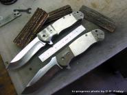 D.B. Fraley Deluxe XXL Stag Double-Bolstered Flippers