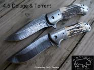D.B. Fraley Deluxe XXL Stag Double-Bolstered Flippers
