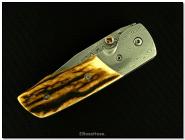 Charles Marlowe Deluxe Bulldog - Stag & Damasteel