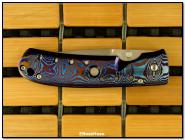 Tom Mayo Small Timascus Drop-Point