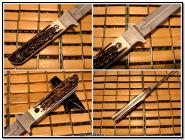 Mick Strider Stag-Handled Integral Short-Sword Dagger