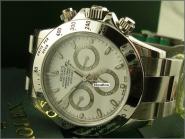 Rolex Oyster Cosmograph Daytona (SS; White)